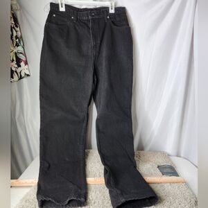 Faded Glory Black Jeans Size is 16